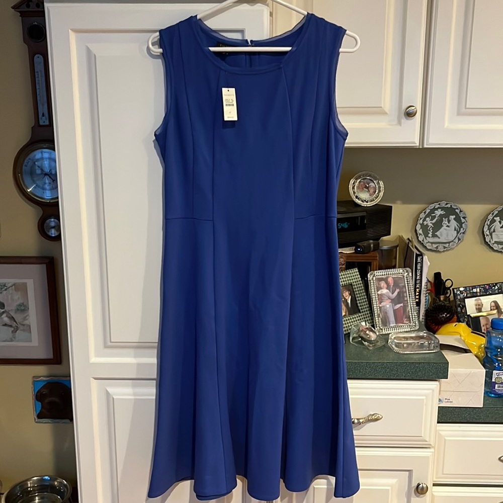 Royal blue size 6 Talbots dress